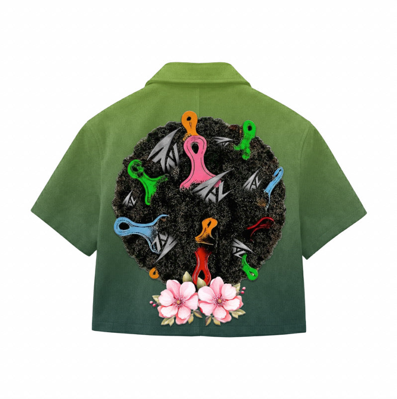 Bloom & Thrive Button-Up
