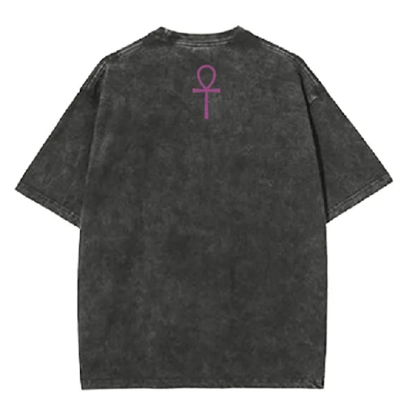 Purple And Black Tee